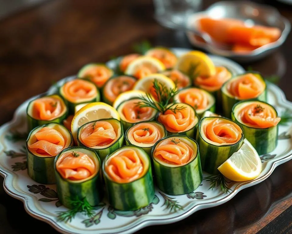 Chatelaine-Smoked-Salmon-Roll-on-Cucumber-Recipe