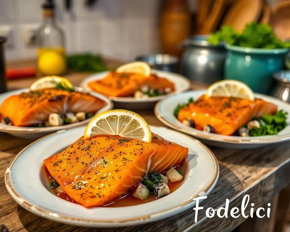 Hot Smoked Salmon fodelici