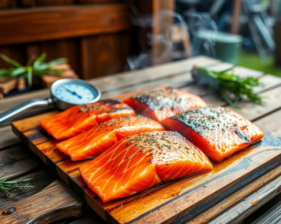 smoking time for salmon filets