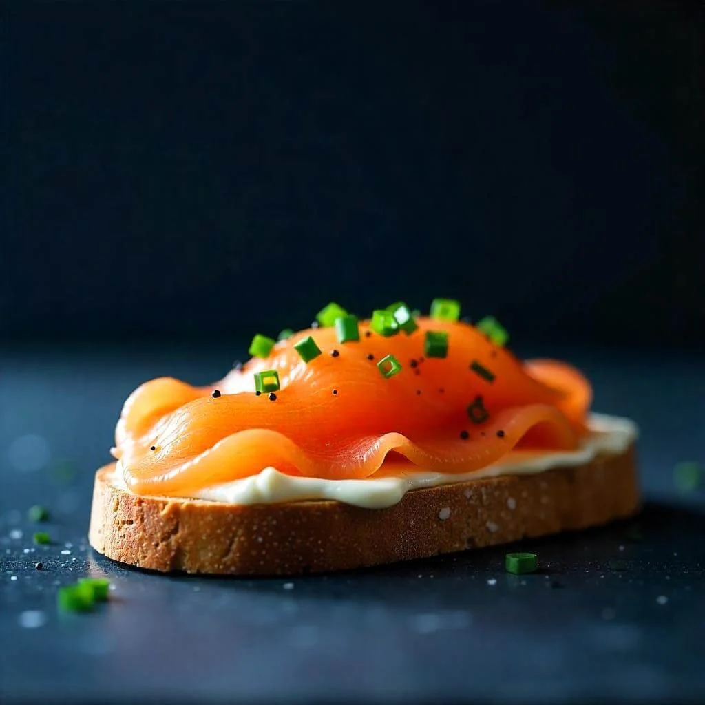 Smoked Salmon Toast