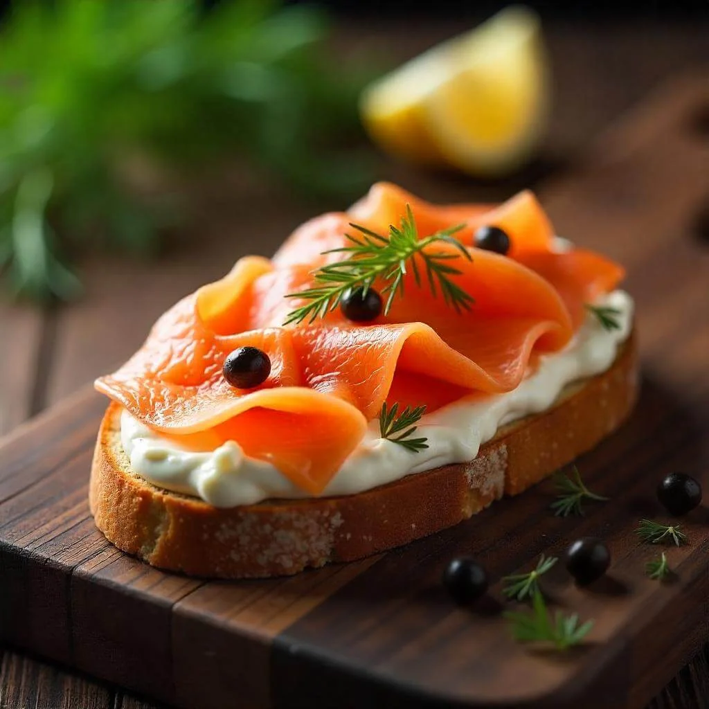 Smoked Salmon Toast