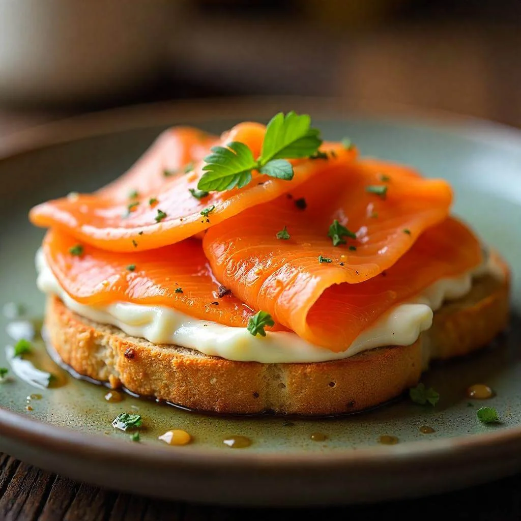 Smoked Salmon and Philadelphia Cheese