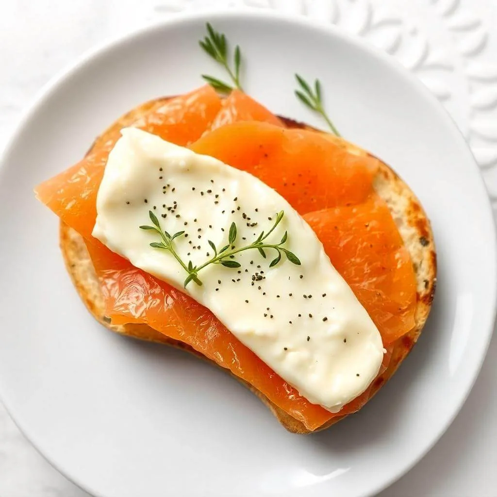 Smoked Salmon and Philadelphia Cheese