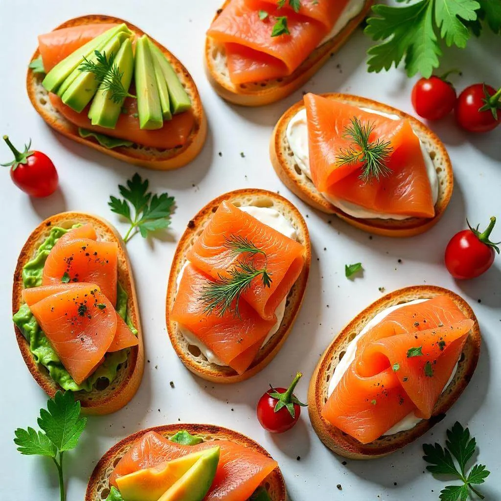 Easy-Smoked-Salmon-Tartine